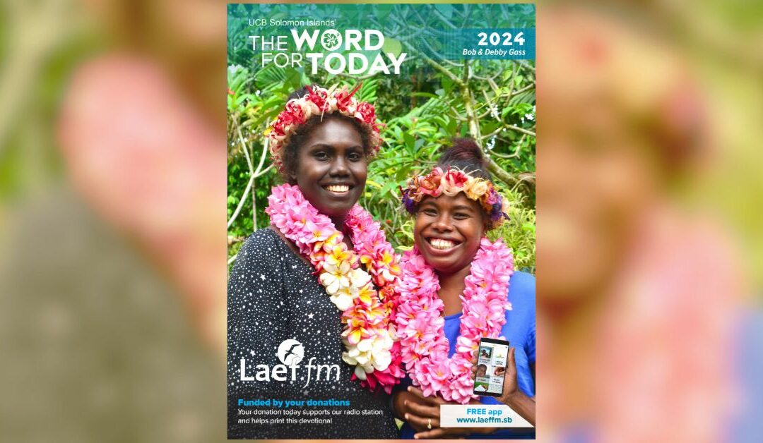 Then and Now the 2024 Cover for The Word for Today